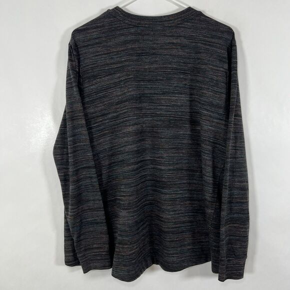 Nike Crewneck Sweater Womens Size Large Black Colorful Heathered Sweatshirt - Picture 10 of 12